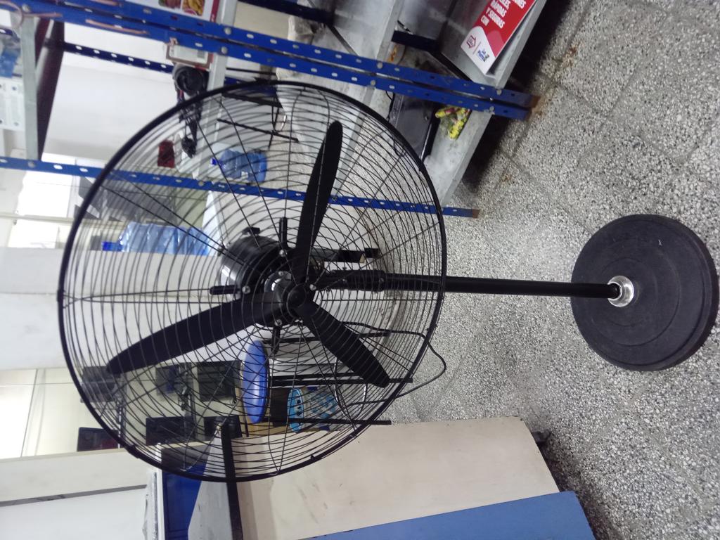 Ventilador 3 Velocidades Marca Hdk Industrial Modelo Kdl-650 Usado En Buen Estado Acc Base