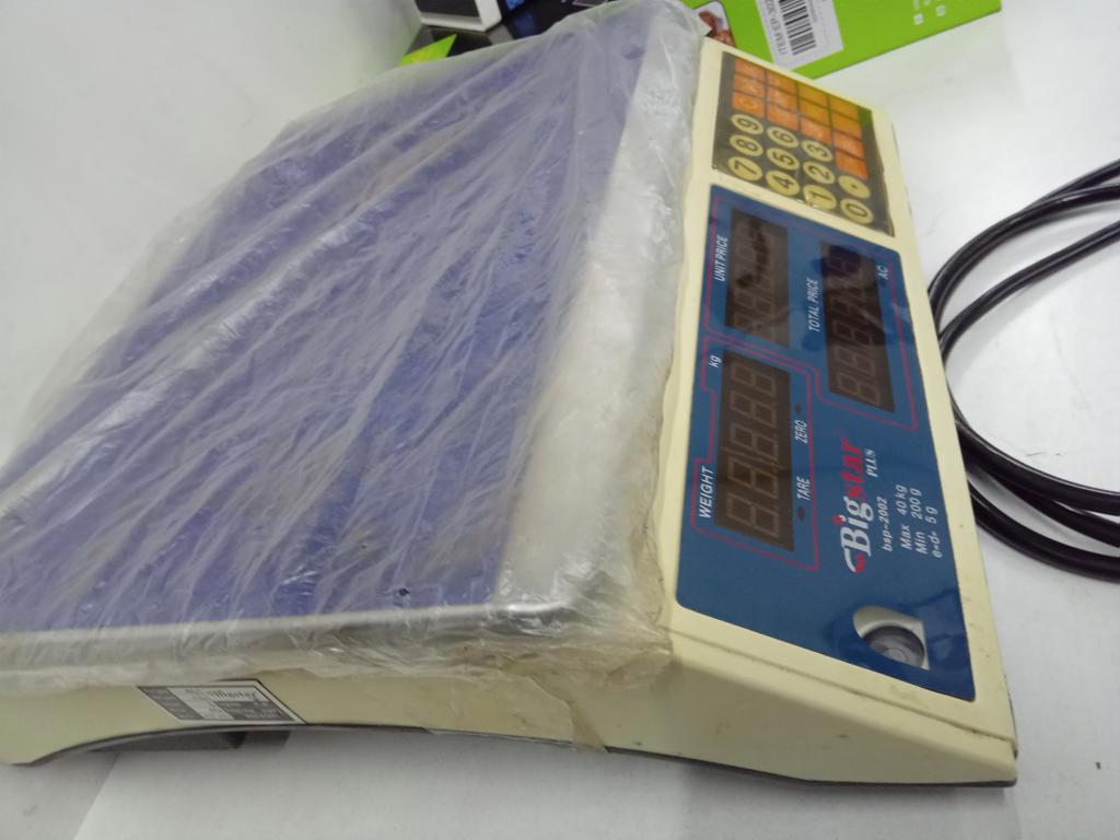 Balanza Marca Bigstar Modelo Bfp2002 Usado En Buen Estado Acc Cable Power