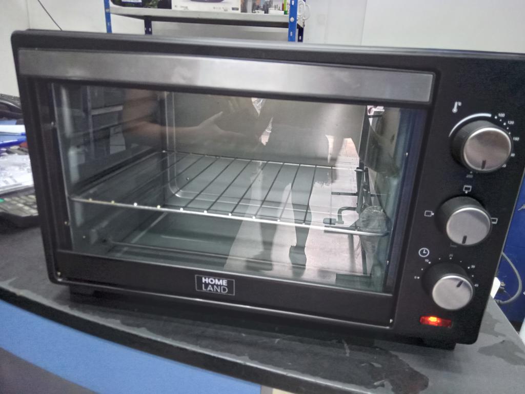 Horno Marca Home Land Litros 30 Modelo Jk30a01 Usado En Buen Estado Acc 1 Parilla
