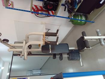 Multiejercicios Marca Tecnofitness Modelo M70 Usado En Buen Estado Acc Con Dos Barra De Agarre9 PesasAsiento Y Apoya Espalda