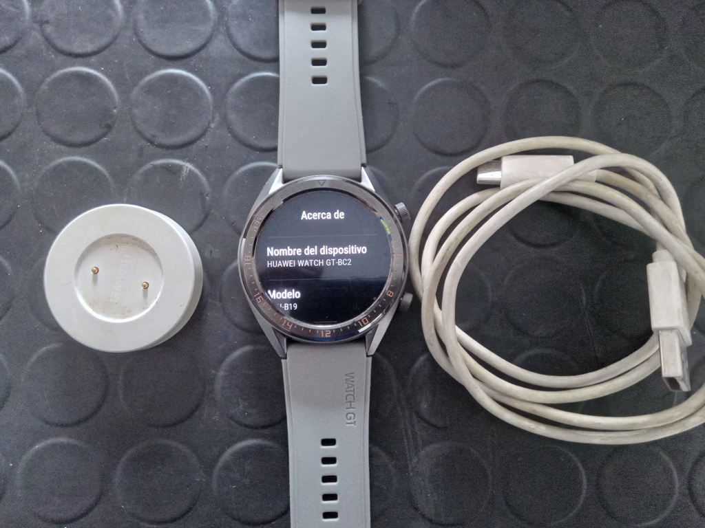 Reloj Para Caballero Marca Huawei Modelo Watch Gt-Bc2 Usado En Buen Estado Acc Cargador Cable Usb