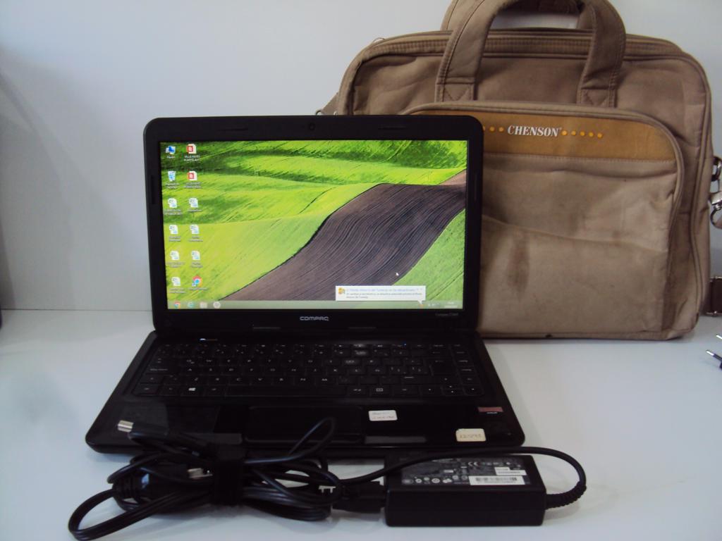 Notebook Marca Compaq Modelo Cq45 Procesador Amd-E300-1.30ghz Memoria Ram 8 Gb Disco Duro 300 Gb Acc Estuche Chenson