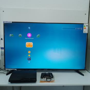 Juego Electronico Ps3 Marca Sony Slim Modelo Slim (Cech-3011a) Sin Caja Disco Duro 150 Gb Con Control Usado Con Desgaste Acc Cable Cte-Hdmi-Usb