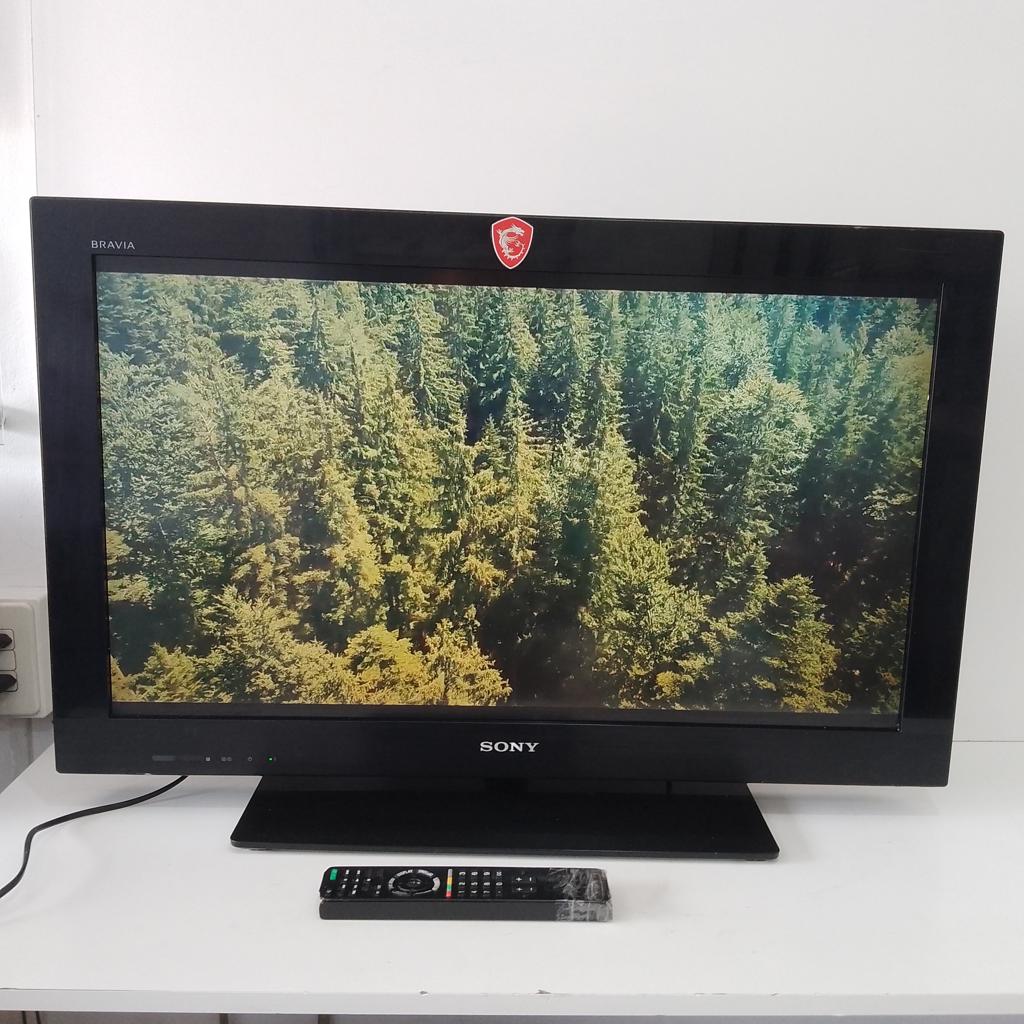 Televisor Led Convencional De 32 '' Marca Sony Bravia Modelo Kdl-32cx525 Usado En Buen Estado Con Control Sin Caja Acc Cable CteBase