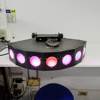 Luces Para Discoteca Marca Mega Bass Modelo No Tiene Usado En Buen Estado Acc SoporteCable Cte