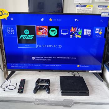 Juego Electronico Ps4 Marca Sony Modelo Slim (Cuh-2015a) Disco Duro 500 Gb Con Control Sin Caja Usado En Buen Estado Acc 2 Controles1 Cable Hdmi1 Cable Usb1 Cable Cte