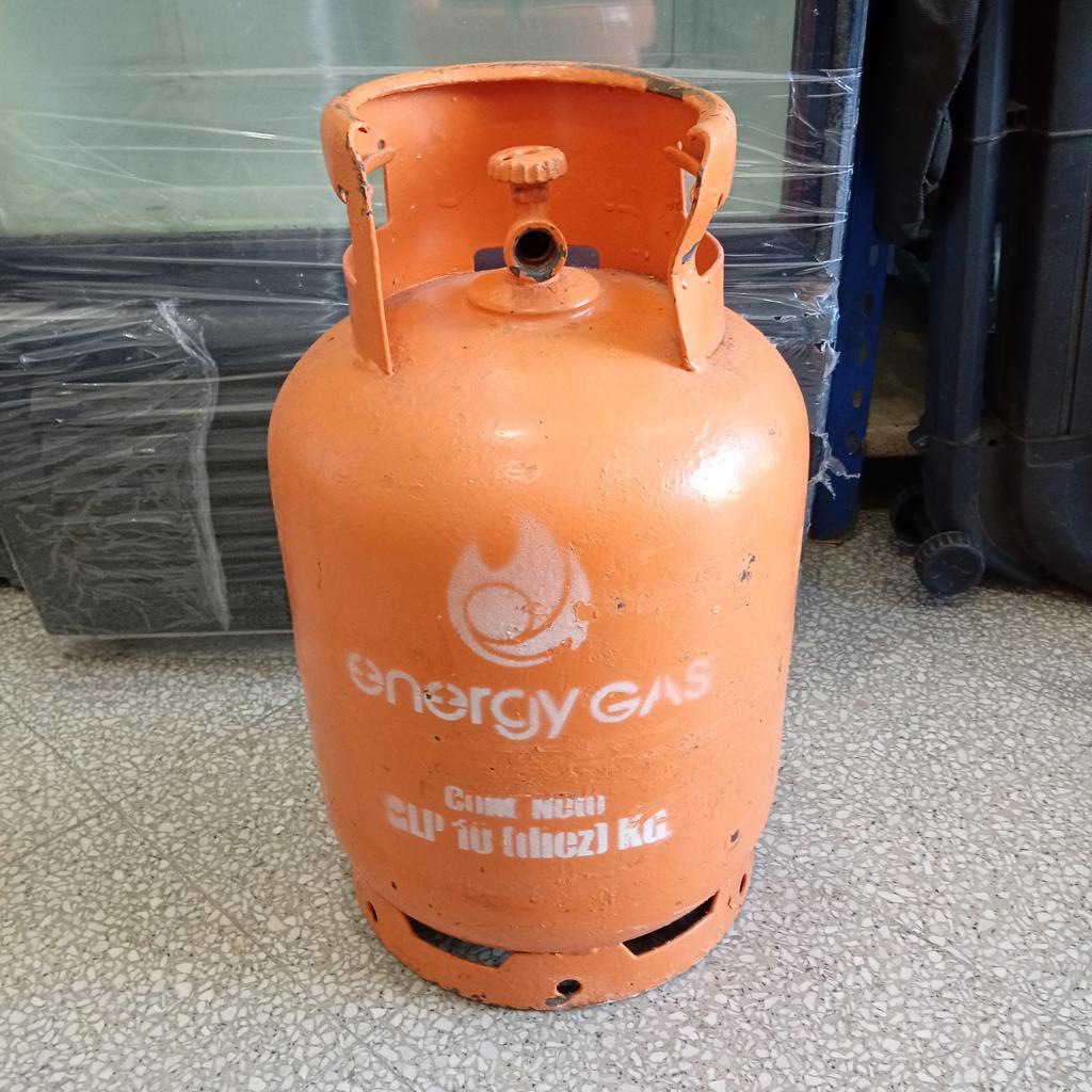 Garrafa Cap 10 Kg. Marca Energy Gas Usado En Buen Estado Color Naranja Acc No Tiene