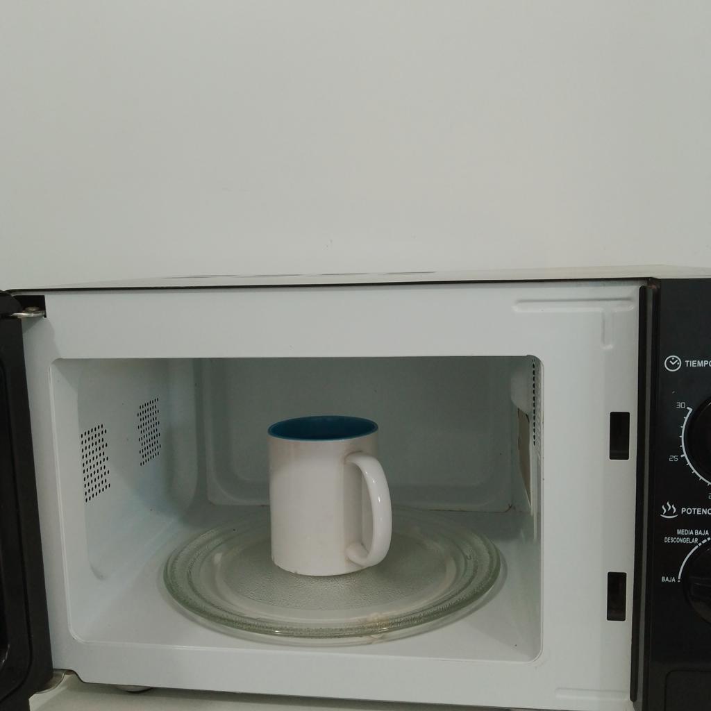 Microondas Marca Brisa Modelo Usado En Buen Estado Acc Un Plato