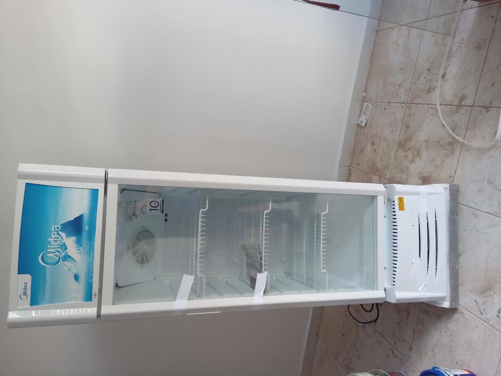 Visicooler Marca Midea Modelo Mdrz302fgg01 Usado En Buen Estado Acc 3 Parrillas
