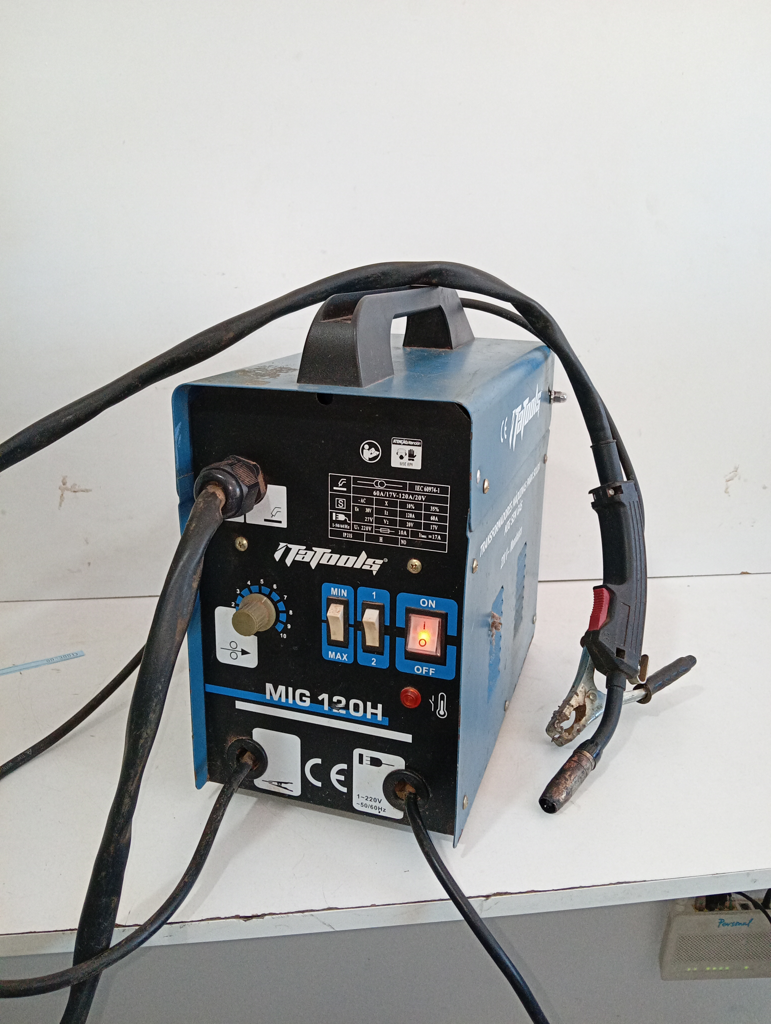 Soldador Marca Itatools Modelo Mig120h Usado En Buen Estado Acc Dos Pinzas