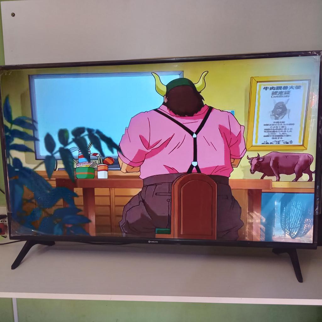 Televisor Led Smart De 43 '' Marca Mox Modelo Mo-Dled4343 Con Control Usado En Buen Estado Acc Par De PatitasCable Cte
