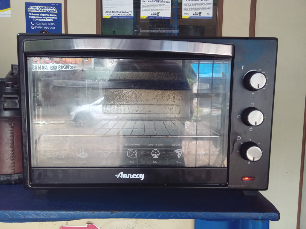Horno Marca Annecy Litros 60 Modelo Usado En Buen Estado Acc Bandeja