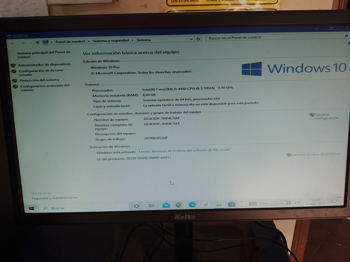 Foto 2 de Computadoras De Escritorio Marca Sate Modelo Usado En Buen Estado Procesador Core I5 Memoria Ram 8 Gb Disco Duro 223 Gb Acc Cable PowerCablevgaTeclado