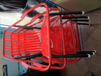Juego De Sillones Nuevo Sin Uso Acc Sillones Color Rojo