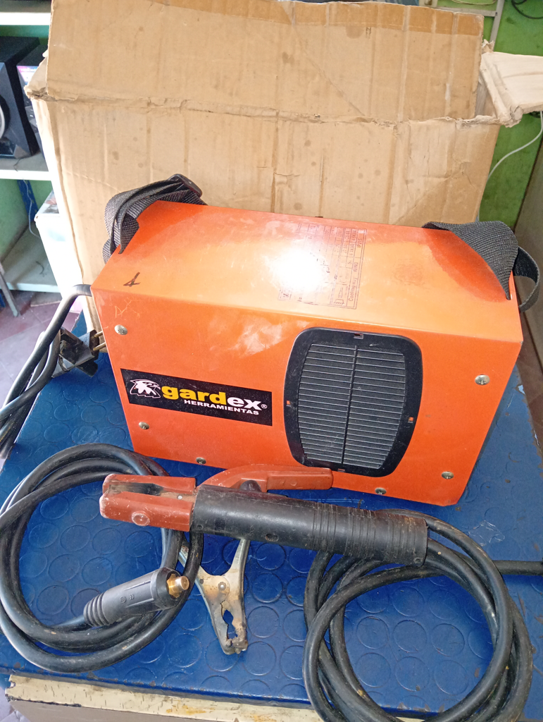 Soldador Marca Gardex Modelo Mma-180 Usado En Buen Estado Acc Pinza Positiva Gancho Negativa