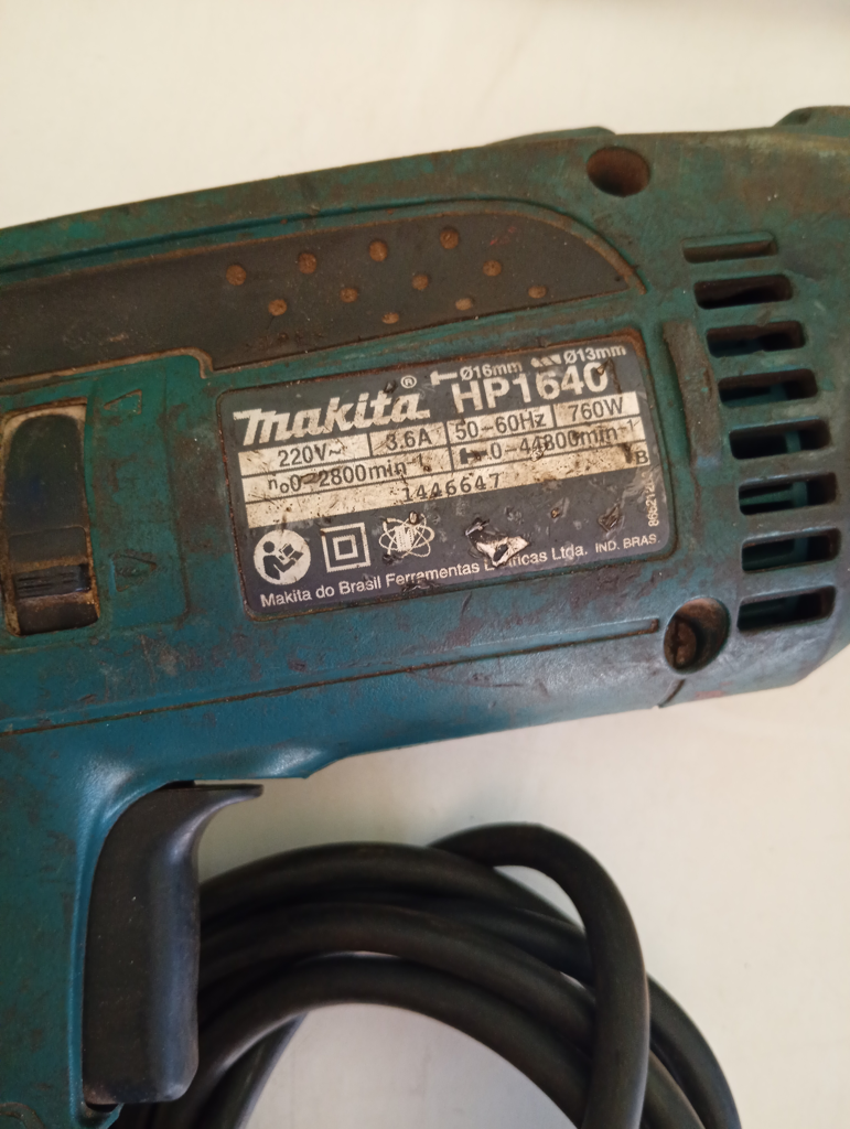 Taladro Marca Makita Modelo Hp1640 Usado En Buen Estado Acc No Tiene