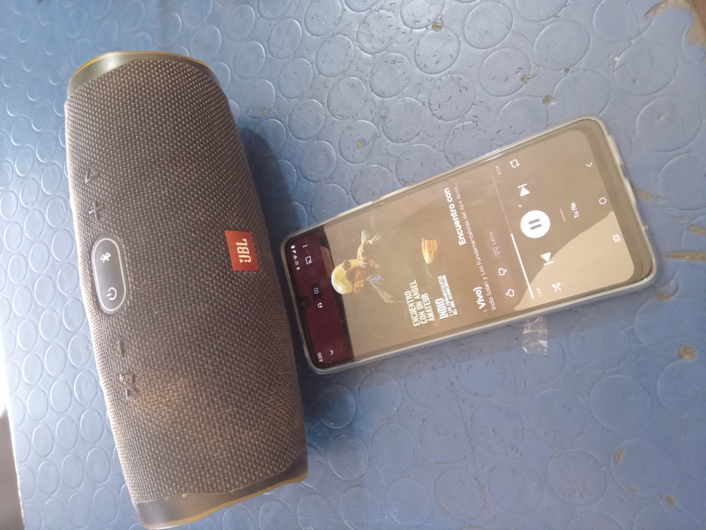 Speaker Potencia Watts No Tiene Marca Jbl Sin Control Modelo Charge 4 Usado En Buen Estado Sin Caja Acc No Tiene