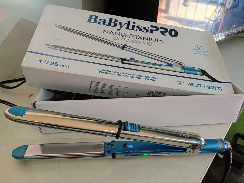Planchita Para Cabello Marca Babyliss Modelo Bnt3100tuz Usado En Buen Estado Acc No Tiene