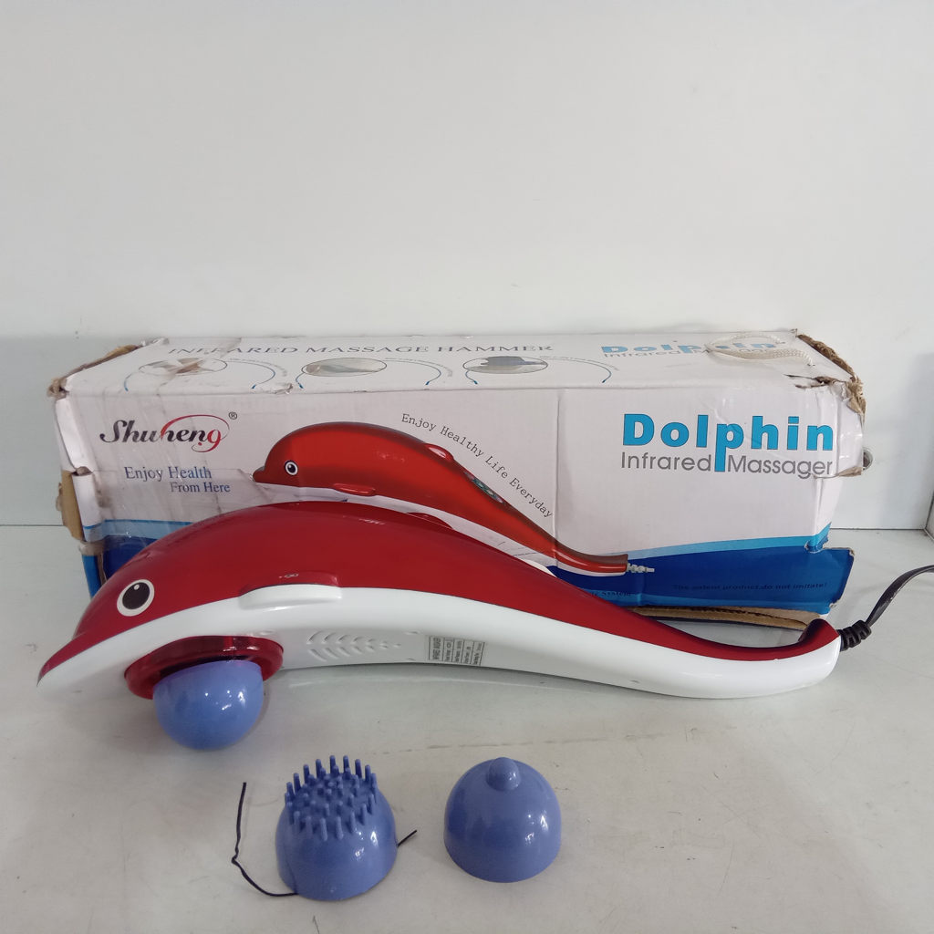 Masajeador Marca Dolphin Modelo No Tiene Usado En Buen Estado Con No Tiene Acc Con 3 Adaptadores