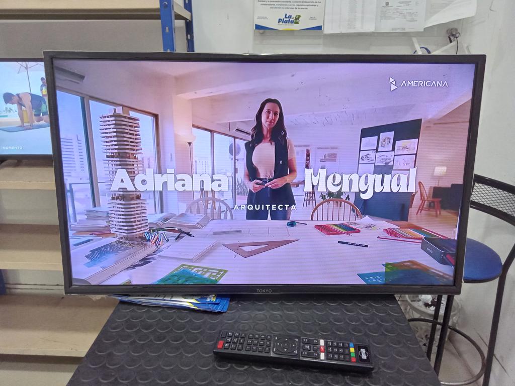Televisor Led Smart De 32 '' Marca Tokyo Modelo Tvtoksf32sm-N Con Control Usado Con Desgaste Acc Sin