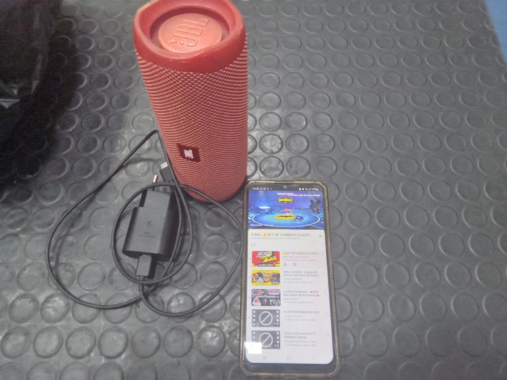 Speaker Potencia Watts Sin Marca Jbl Sin Control Modelo Flip 5 Usado Con Desgaste Sin Caja Acc Sin