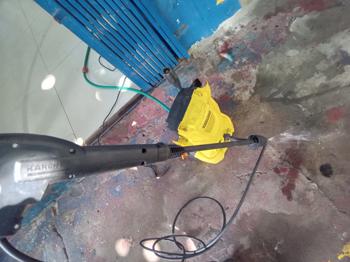 Hidro Lavadora Marca Karcher Modelo K2 Usado Con Desgaste Acc 2 Picos Manguera Pistola