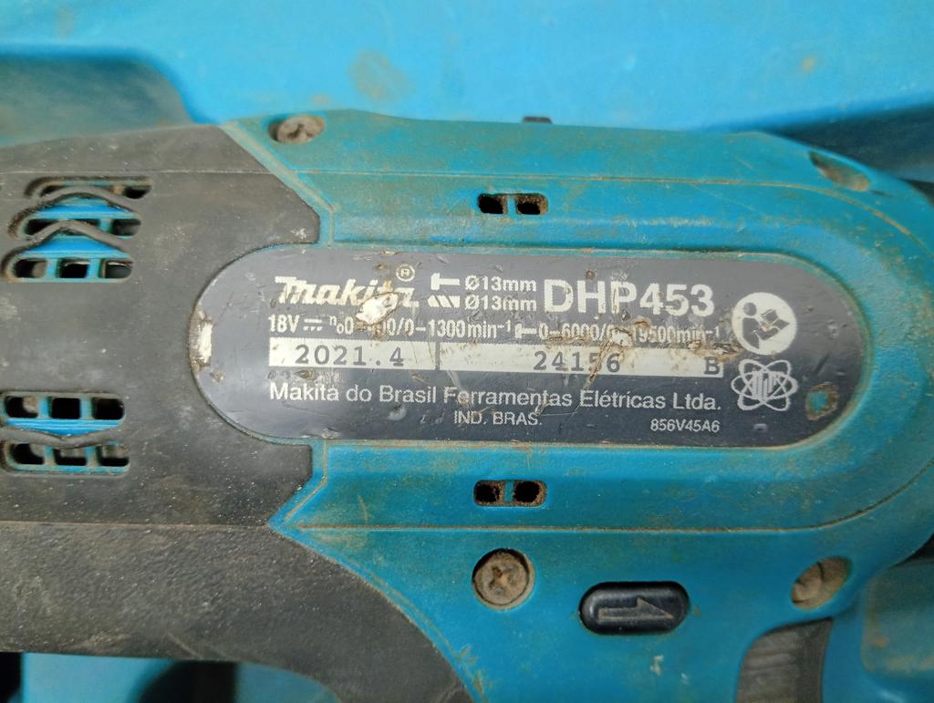 Taladro Marca Makita A Bateria Modelo Dhp453 Acc 2 Bateria Y Cargador