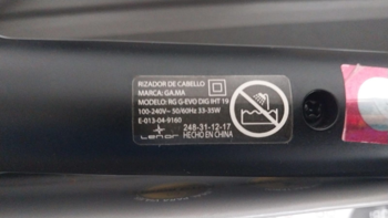 Ondulador Para Cabello Marca Gama Modelo Rg-E-Vo Usado En Buen Estado Con No Tiene Acc En Caja Manual