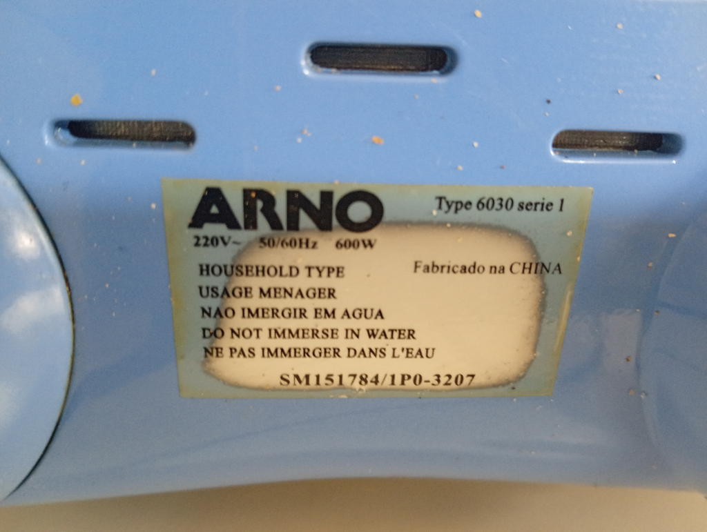 Foto 3 de Sandwichera Marca Arno Modelo Matinée Usado Con Desgaste Acc No Tiene