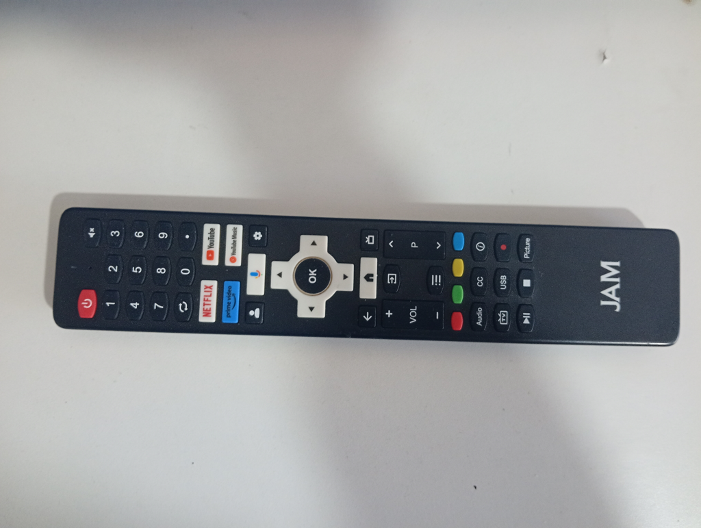 Foto 2 de Televisor Led Smart De 43 '' Marca Jam Modelo Jam43jgsm Con Control Usado En Buen Estado Acc No Tiene