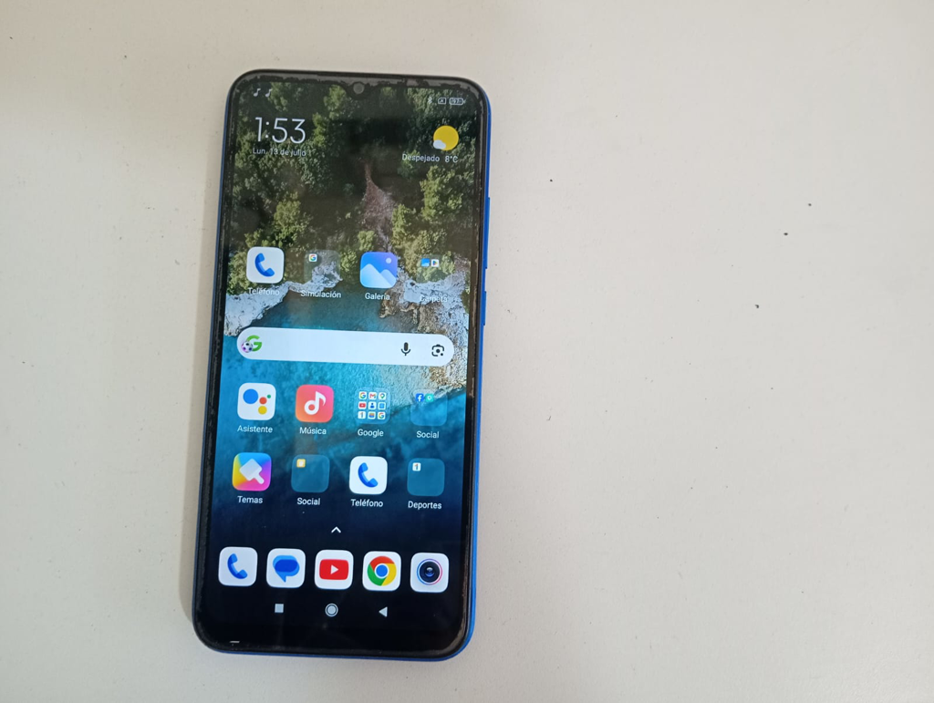 Celular Marca Redmi Modelo 9a Memoria Ram 4 Gb Almacenamiento Interno 32 Gb Imei 866.106.065.811.109 Acc No Tiene