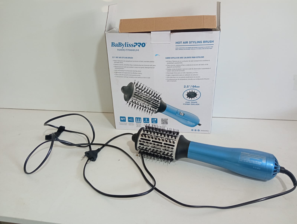 Ondulador Para Cabello Marca Nano Titanium By Babylisspro Modelo Bnthb250uz Usado En Buen Estado Con Manual
