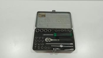 Caja De Herramientas Marca Toptul Modelo No Tiene Usado Con Desgaste Acc Llaves Y Porta Destornilladores