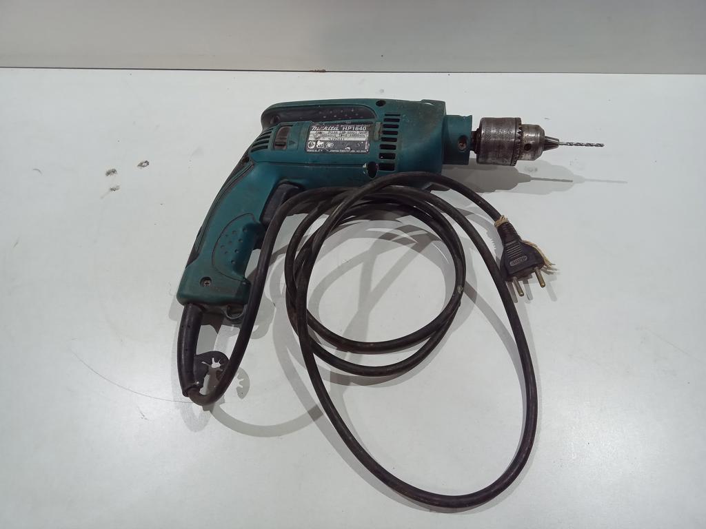 Taladro Marca Makita Modelo Hp1640 Usado Con Desgaste Acc Mecha