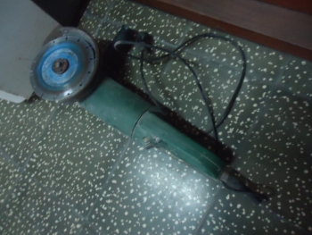 Pulidora Marca Angle Grinder Modelo Hf-804 Usado Con Desgaste Acc DiscoProtector Y Mango
