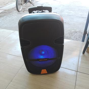 Caja De Sonido Amplificada Marca Mega Star Modelo Spa128btl Sin Control Usado En Buen Estado Acc No Tiene