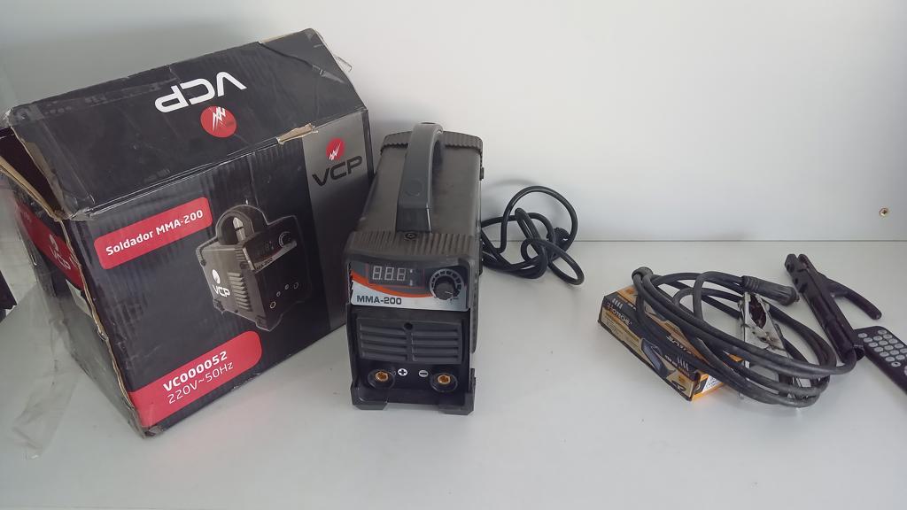 Soldador Marca Vcp Modelo Mma-200 Usado En Buen Estado Acc PinzaTierraEn Caja