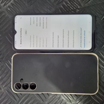 Celular Marca Samsung Modelo Galaxy A14 Memoria Ram 4 Gb Almacenamiento Interno 128 Gb Acc Lamina RotaProtector Negro