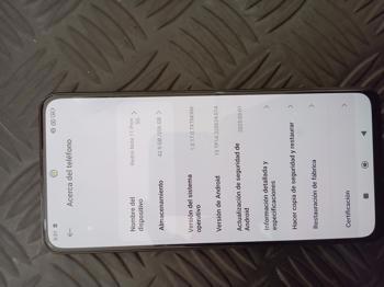 Celular Marca Xiomi Modelo Redmi Note Pro+ Memoria Ram 8 Gb Almacenamiento Interno 256 Gb Acc No Tiene