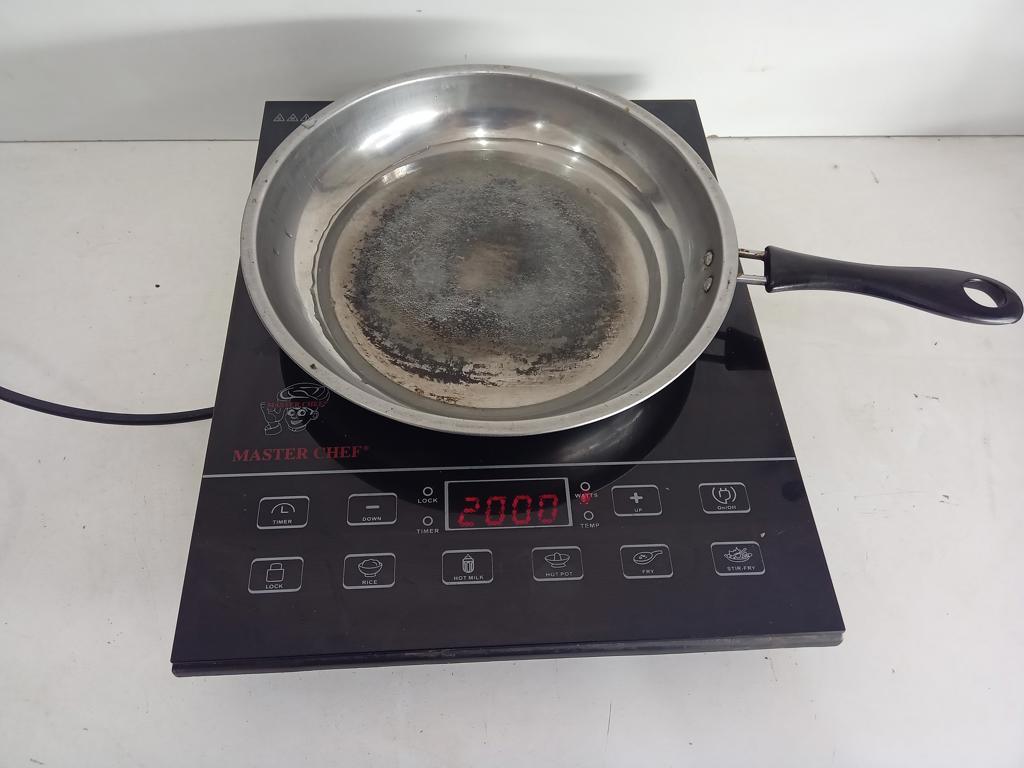 Cocina Electrica Tipo Inducción Marca Master Chef Modelo Kld-004 Usado En Buen Estado Acc Paila