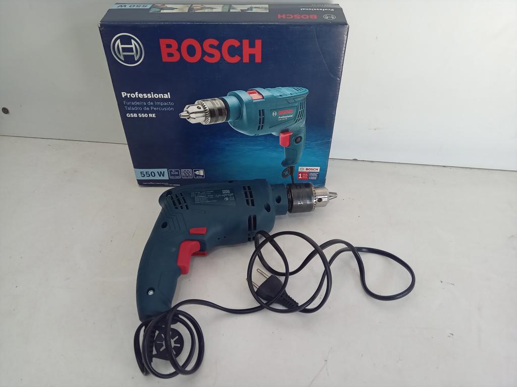 Taladro Marca Bosch Modelo Gsb 550re Usado En Buen Estado Acc En Caja