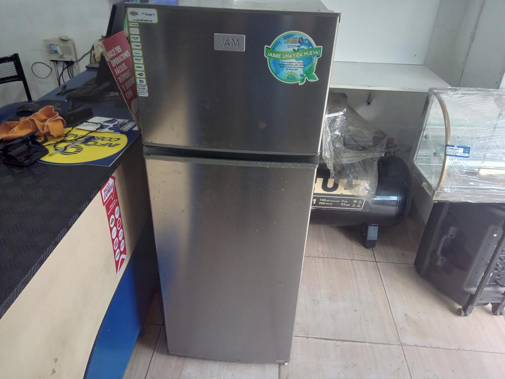 Heladera Marca Jam Modelo Jamd273x Usado-En-Buen-Estado Litros 250 Acc 2 Dos Puerta 3 BandejasSolo 1 Porta Vaso