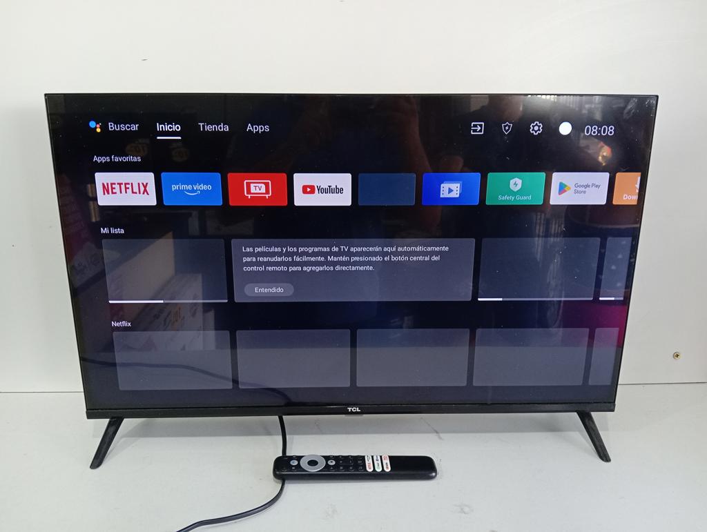 Televisor Led Smart De 32 '' Marca Tcl Modelo 32s5400af Con Control Usado En Buen Estado Acc Patitas