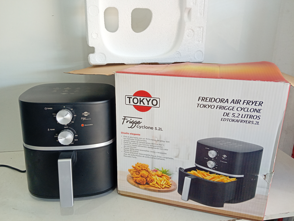 Fritadora Marca Tokyo Modelo Edtokafryer5.2l Usado En Buen Estado Acc En Caja