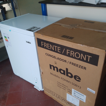 Congeladora / Frezzer Marca Mabe Litros 142 Modelo Fdhm150by2 Nuevo Sin Uso Acc CanastaManual De Uso