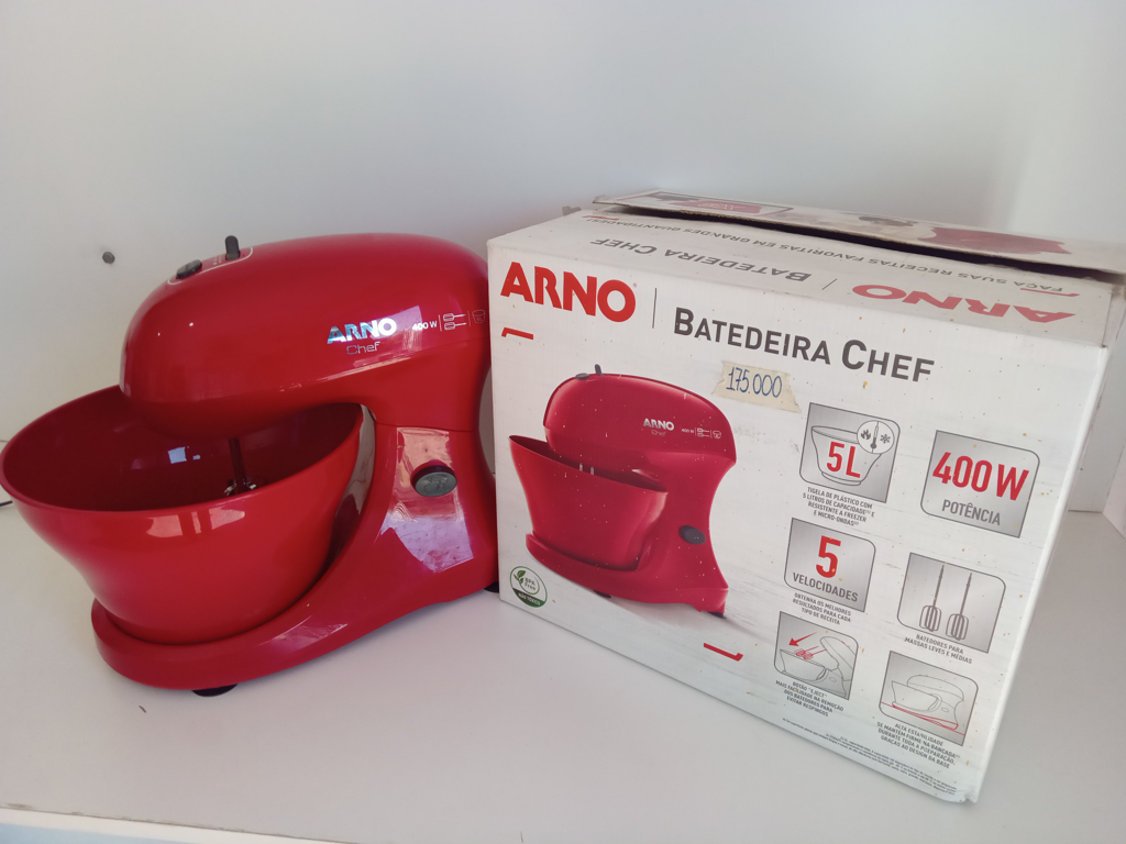 Batidora Marca Arno Modelo Sm02 Usado Con Desgaste Acc 1 Pote1 Par De Batidora