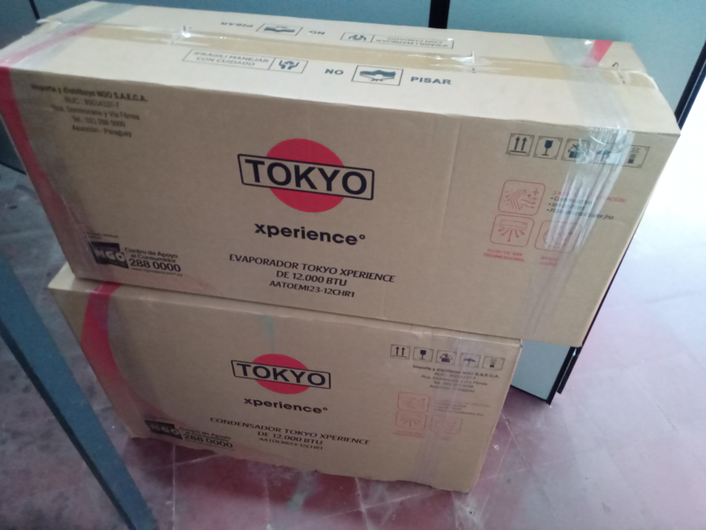 Aire Acondicionado Tipo Split Marca Tokyo Potencia Btu 12 Con Kit Instalacion Con Control Modelo Aatocmi23-12chr1 Nuevo Sin Uso Con Caja Acc No Tiene