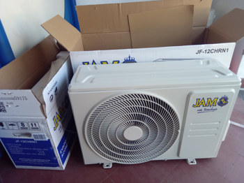 Aire Acondicionado Tipo Split Marca Jam Potencia Btu 12.000 Con Kit Instalacion Con Control Modelo Jf-12chrn1 Nuevo Sin Uso Con Caja Acc Kit De Instalcion Completo