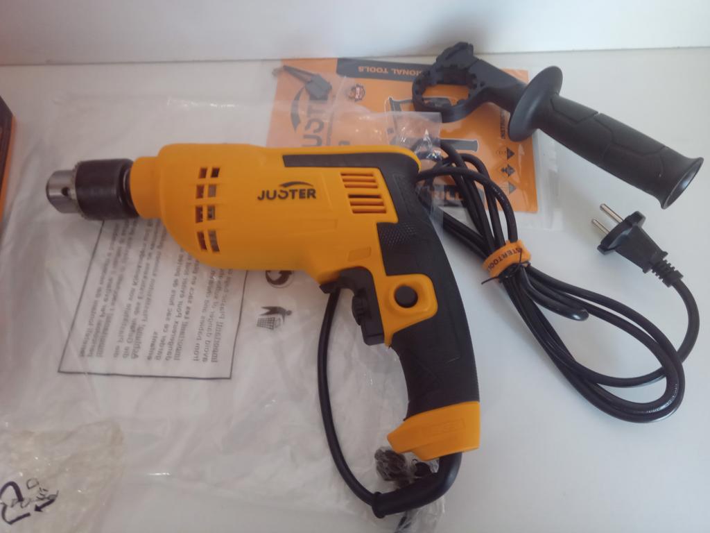 Taladro Marca Juster Modelo J0307 Nuevo Sin Uso Acc 1 Manija1 Llave2 Acc. De Carbon1 Mecha