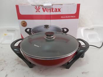 Pizzera Marca Vestax Modelo Vt-502 Nro Usado En Buen Estado Acc Tapa De Vidrio Con ManijaRegulador De Temperatura